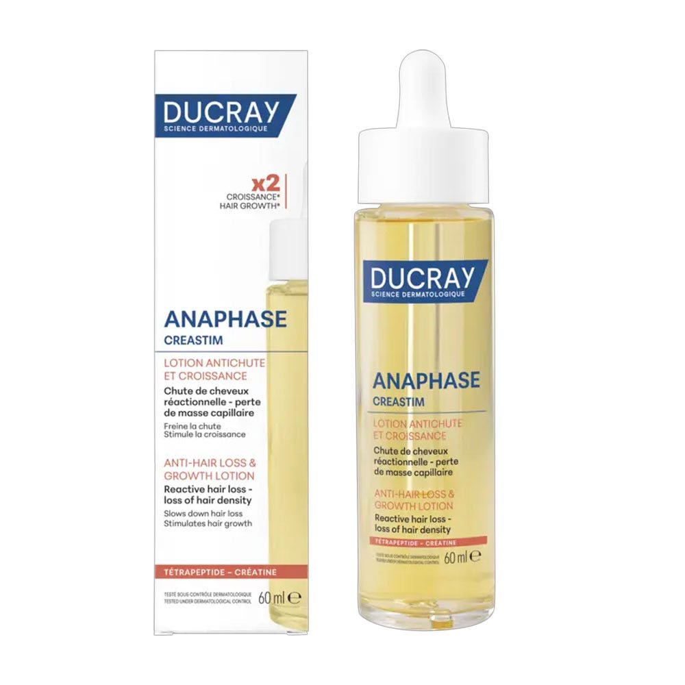 Ducray Creastim Anti-Hair Loss Lotion Chute de cheveux, Stress, fatigue, régime, post grossesse 60 ml