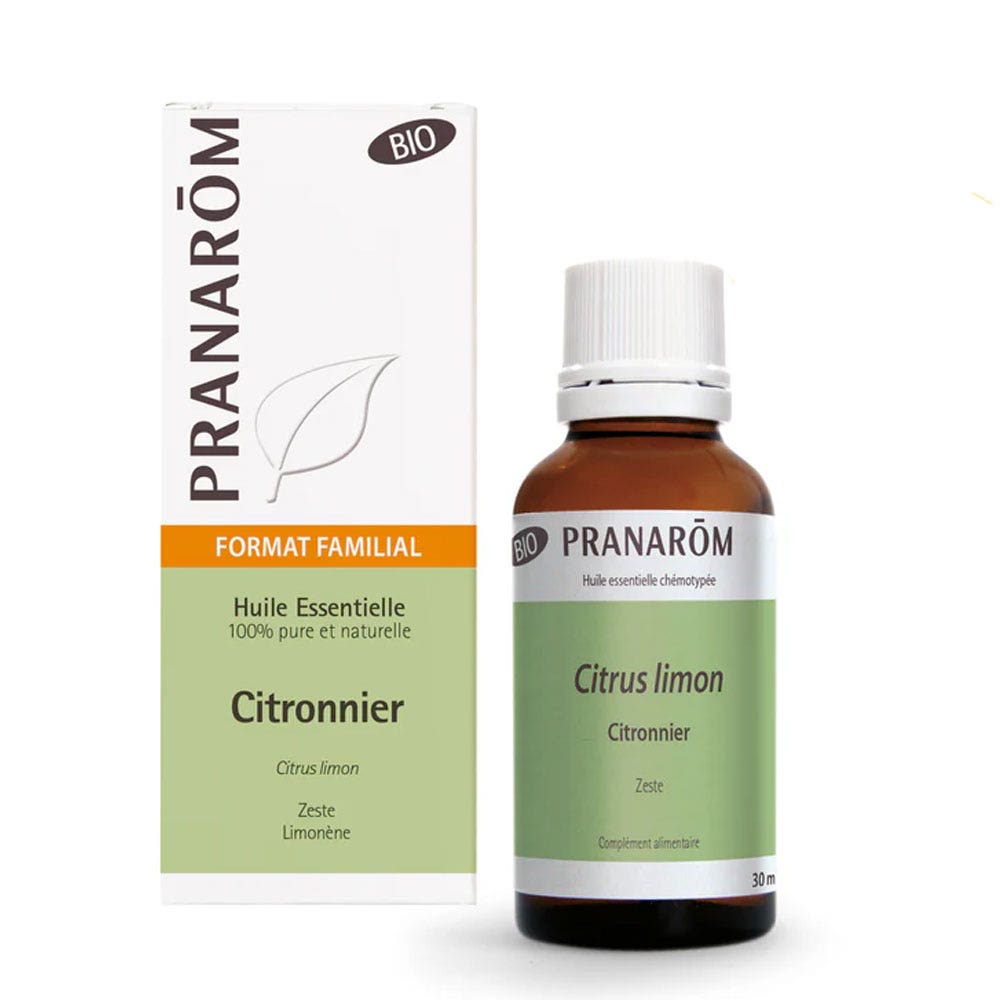 Pranarôm Essential oils Organic Lemon Essential Oil 30ml