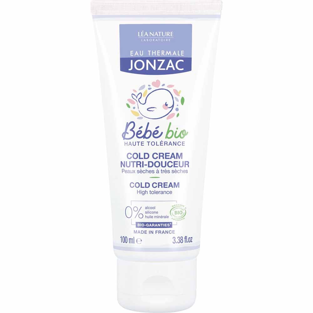 Eau thermale Jonzac Baby Nutritive Cold Cream for Baby's Face and Body Organic 100 ml
