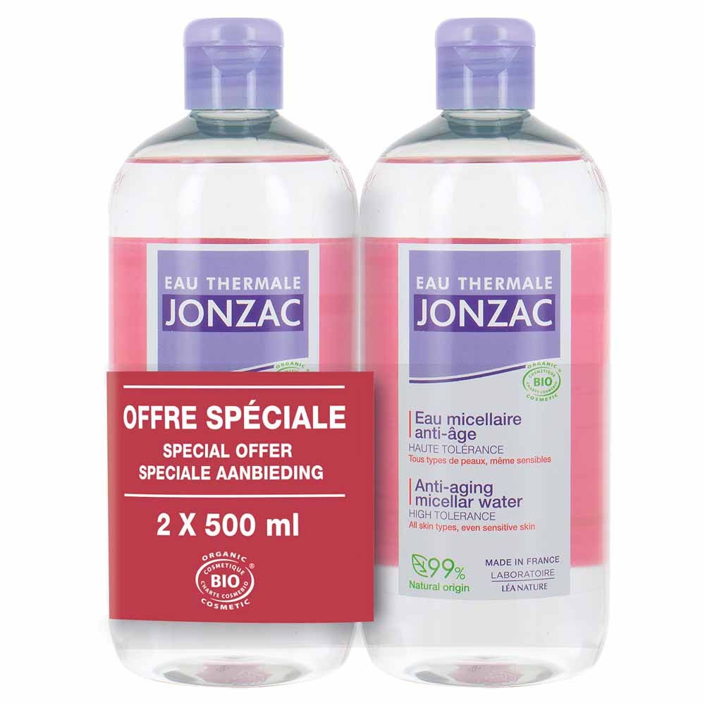 Eau thermale Jonzac Sublimactive Micellar Anti-Ageing Organic Water Sublimactive 2x500ml