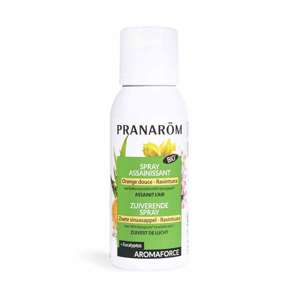 Pranarôm Aromaforce Sanitizing Spray Sweet Orange - Ravintsara 75ml