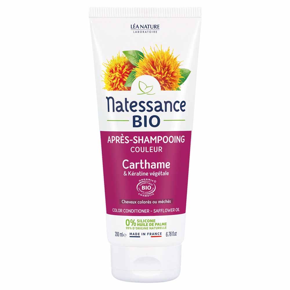 Natessance Capillary Colour conditioner - Organic safflower & plant-based keratin 200 ml