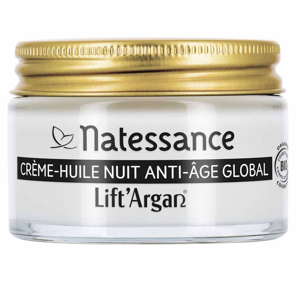 Natessance Lift'Argan Global lift organic anti-ageing night cream 50 ml