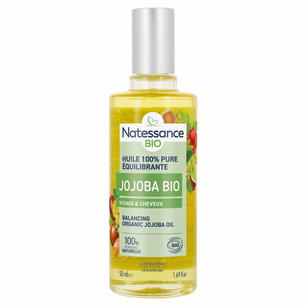 Natessance Organic jojoba oil nourishes and protects 50 ml