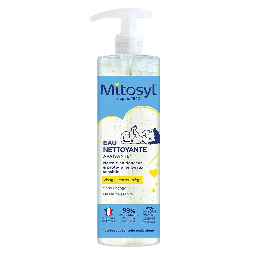 Mitosyl No-rinse cleansing water for normal skin from birth 500 ml