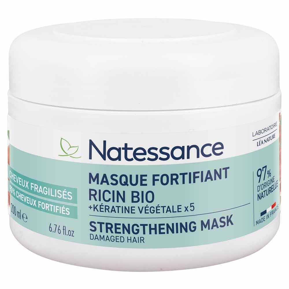 Natessance Capillary Hair mask with regenerating vegetable keratin and oil 200 ml