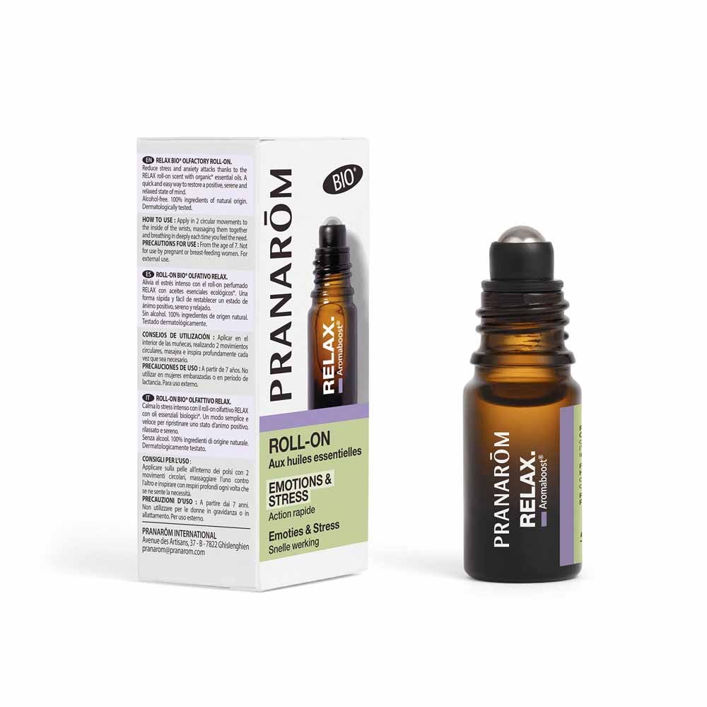Pranarôm Aromaboost Relax Bioes Roll-On 5ml