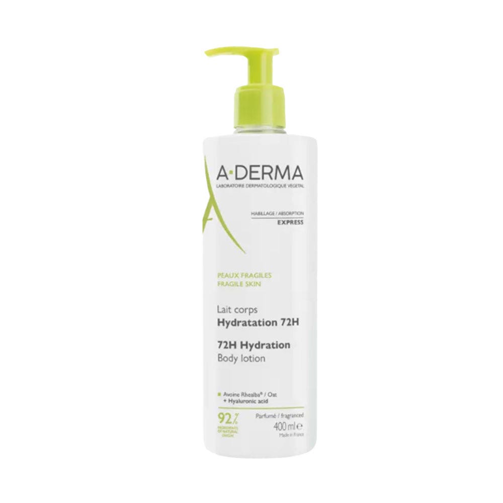 A-Derma The Essentials 72-hour hydrating body lotion sensitive and delicate skin 400 ml