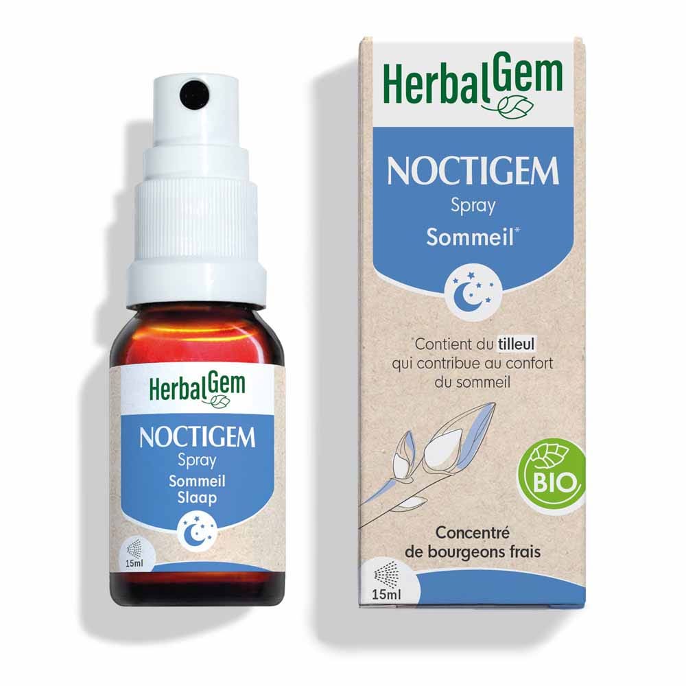 Herbalgem Gemmotherapy complexes Organic Noctigem Spray Gc11 15ml