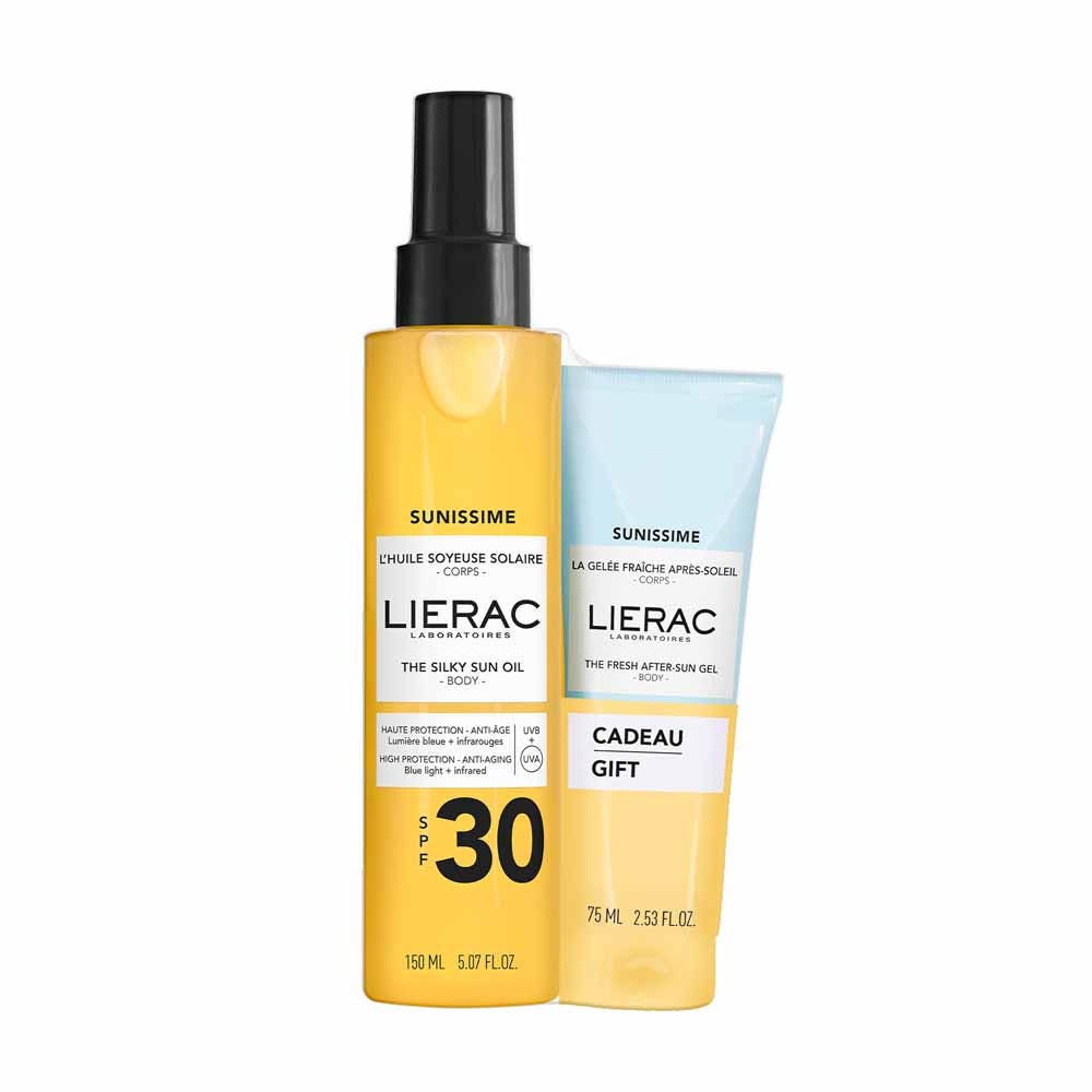 Lierac Sunissime Sun protection silky oil set