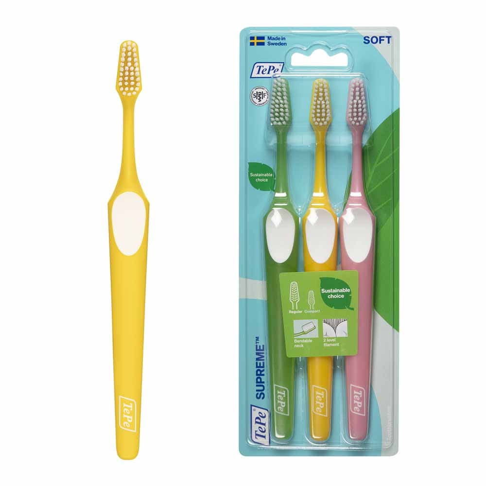 TePe Supreme Soft Soft toothbrushes 2 x 3