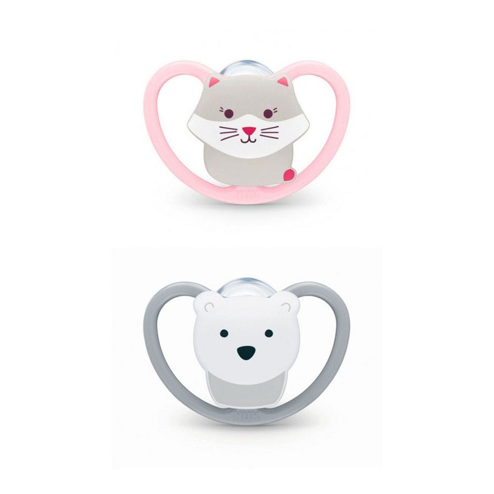 Nuk Perfect Match Physiological teats 6 to 18 months 2 x