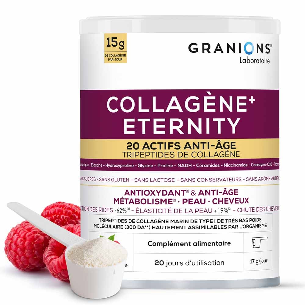 Granions Eternity Collagen raspberry flavour 343 g