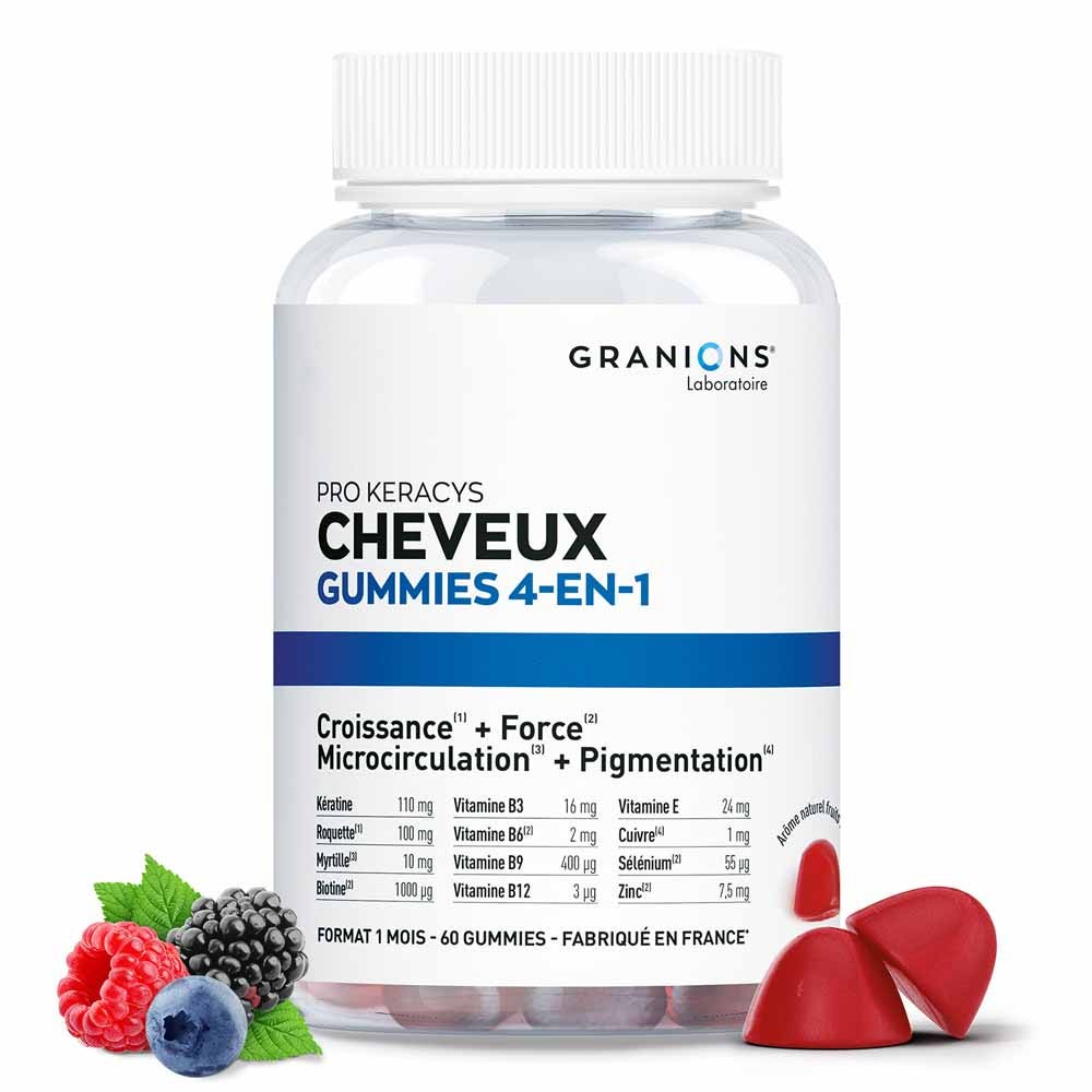 Granions Pro Keracys 4-in-1 hair 60 gummies