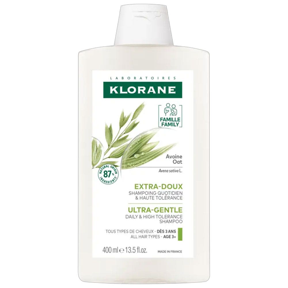 Klorane Oats Extra-gentle shampoo all hair types 400 ml