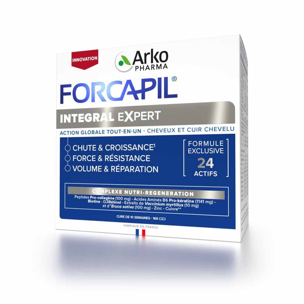 Arkopharma Forcapil Integral Expert hair loss, growth, strength and repair 168 capsules