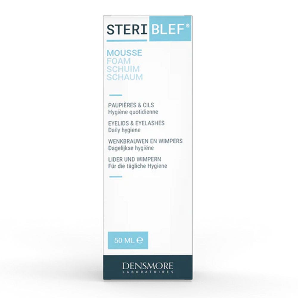 Densmore Steriblef foaming eyelid and lash cleanser 50 ml