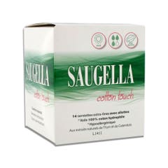 Saugella CottonTouch Cotton Touch Sanitary Towels 14towels x14