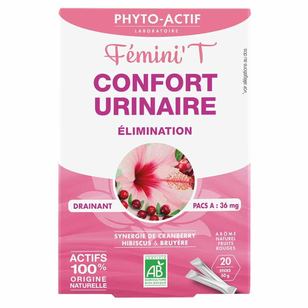 Phyto-Actif Femini't urinary comfort 20 sticks