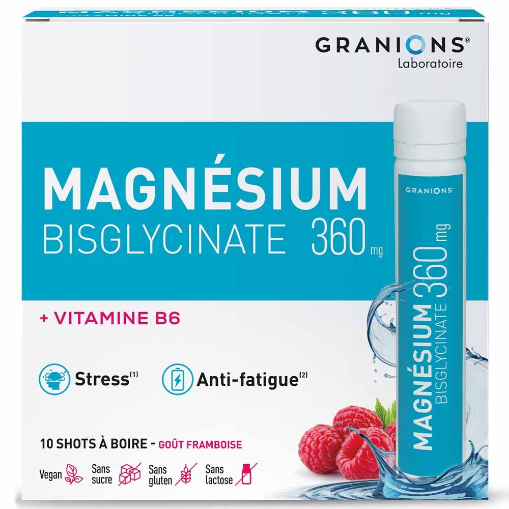 Granions Magnesium bisglycinate 360 10 shots