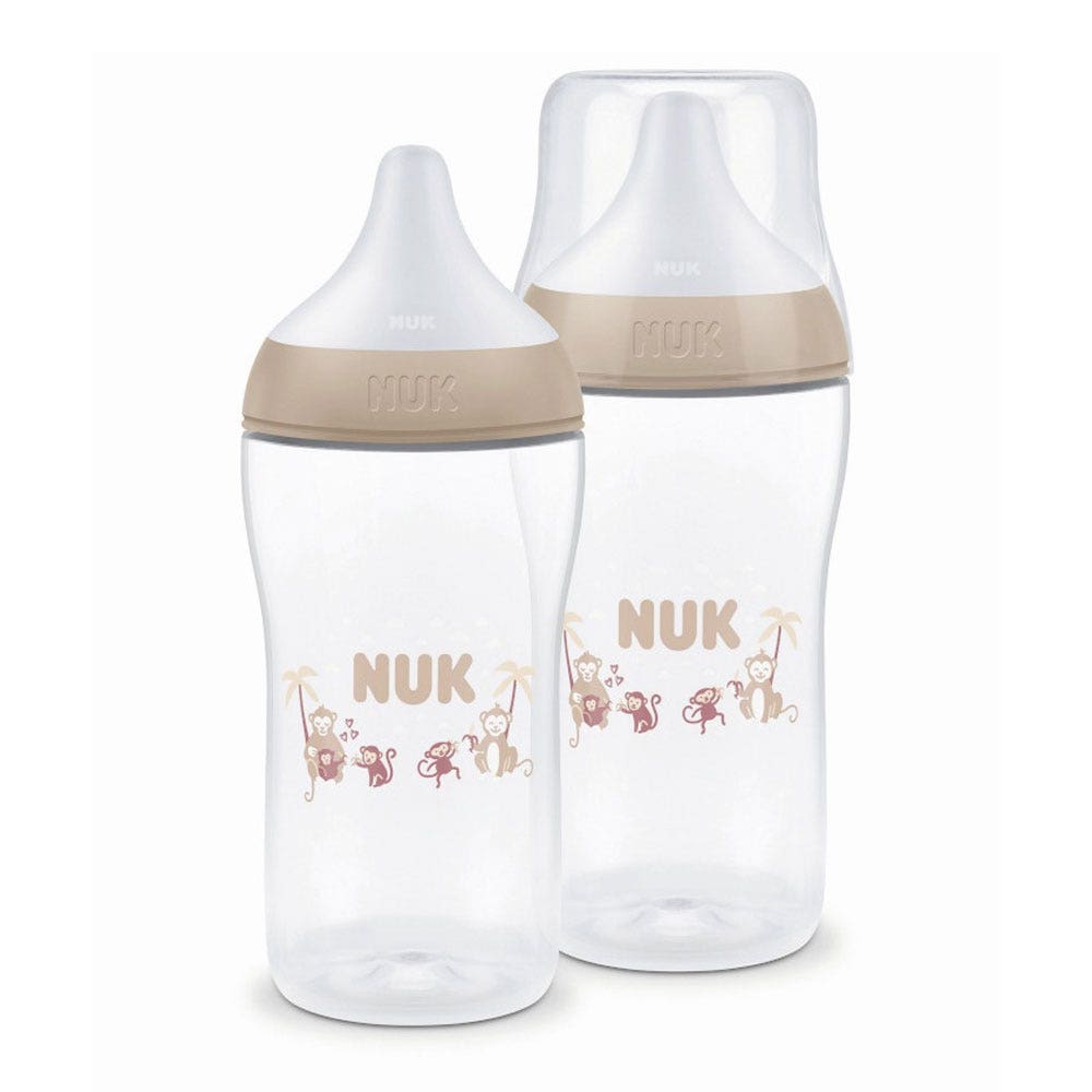 Nuk Perfect Match Baby bottle suitable from 3+ months 2 x 260 ml