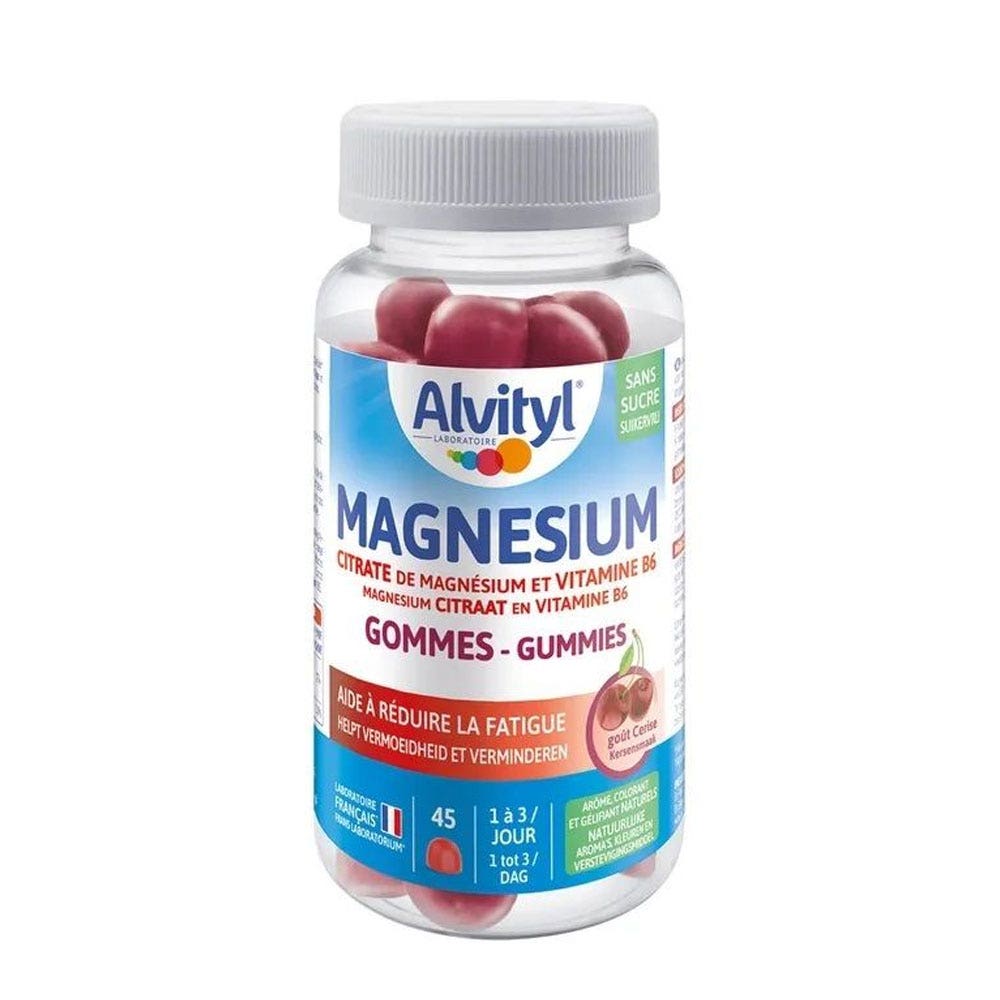 Alvityl Magnesium Vitamin B6 Cherry flavour x45 erasers