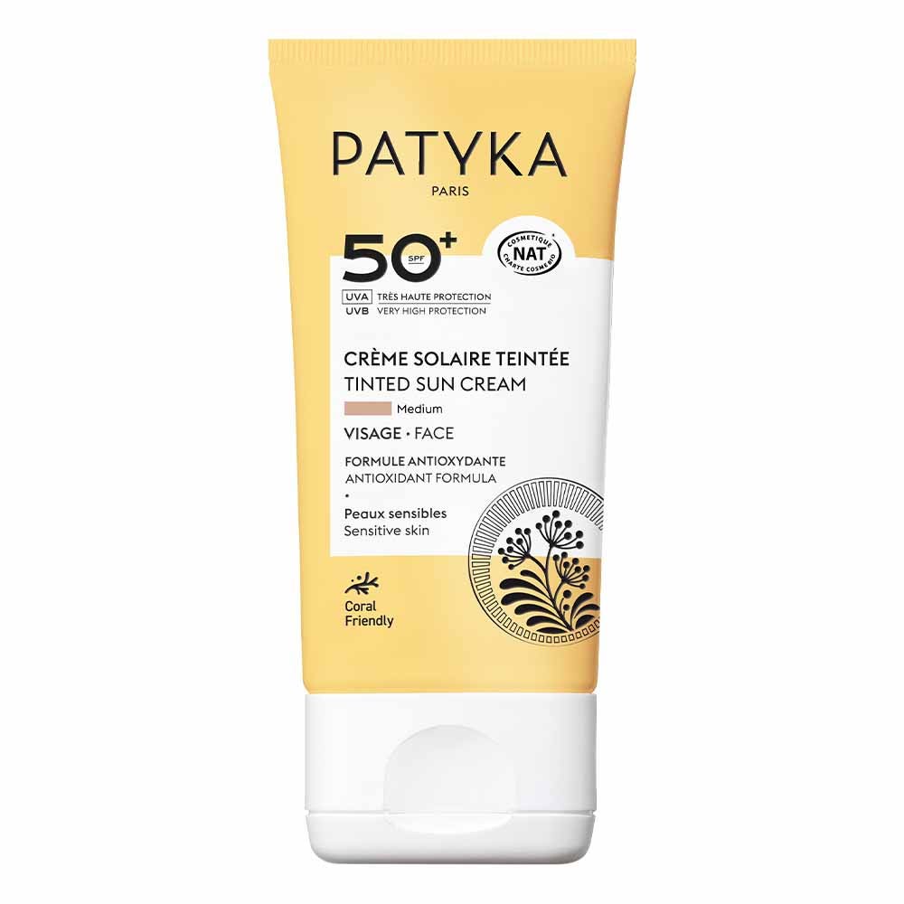 Patyka Sunscreens Tinted Sunscreen SPF50+ Medium suitable for all skin types 40 ml