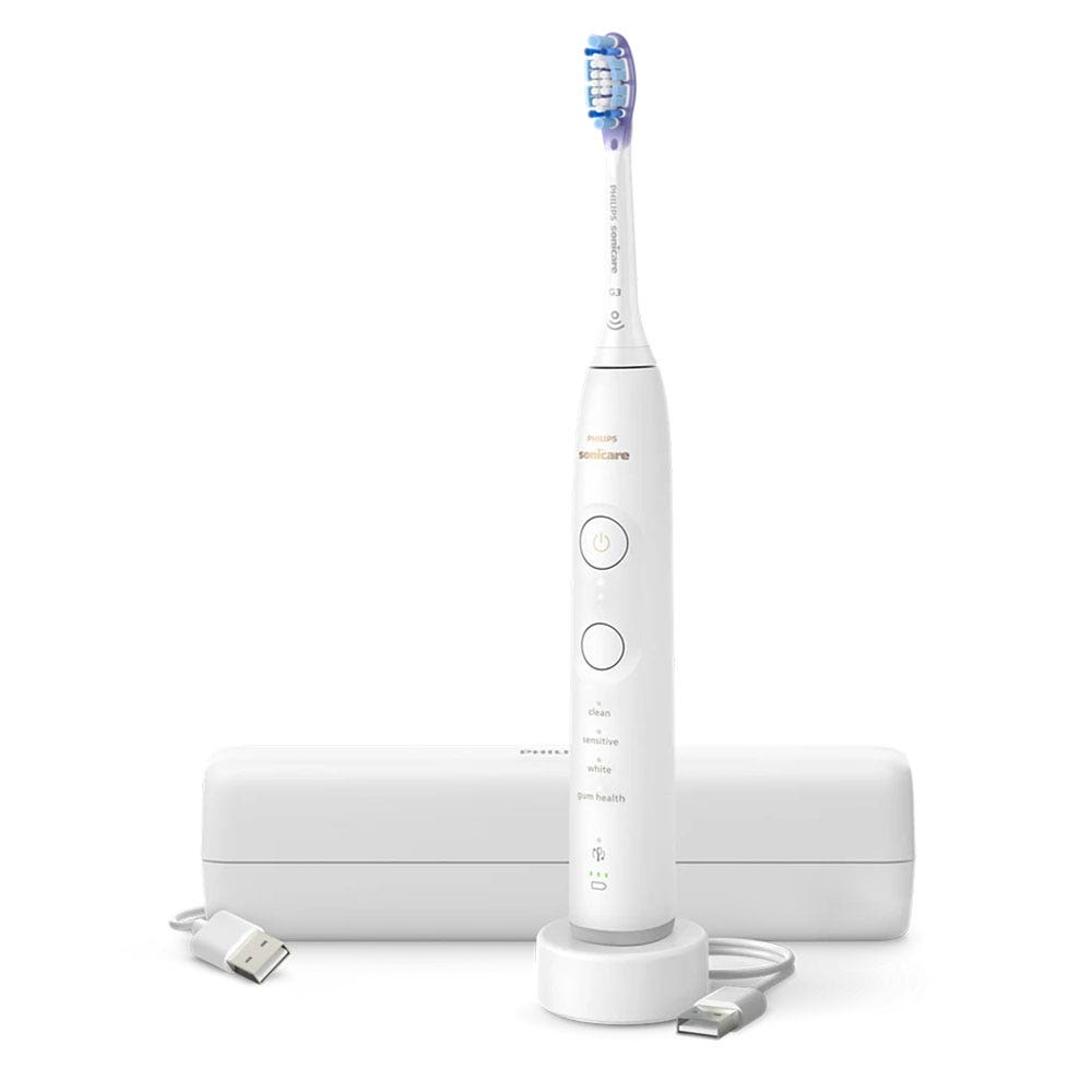 Philips Sonicare Rechargeable electric toothbrush 7100 Series rechargeable with pressure sensor and 3 intensity settings 1 x unit