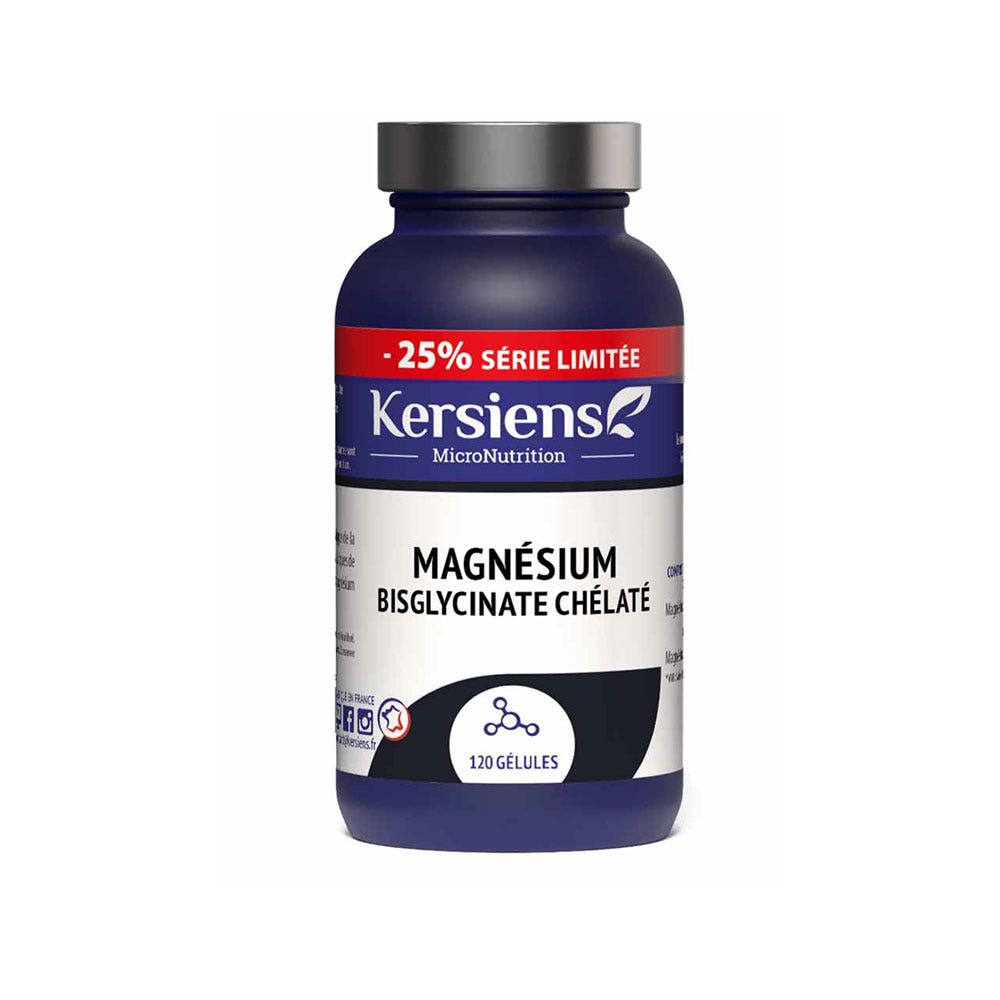 Kersiens Magnesium bisglycinate chelate 120 capsules
