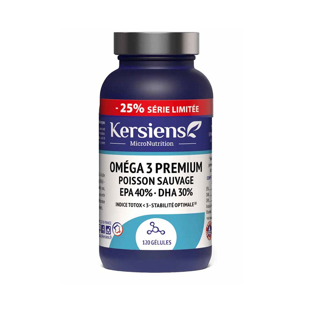 Kersiens Premium omega 3 120 capsules