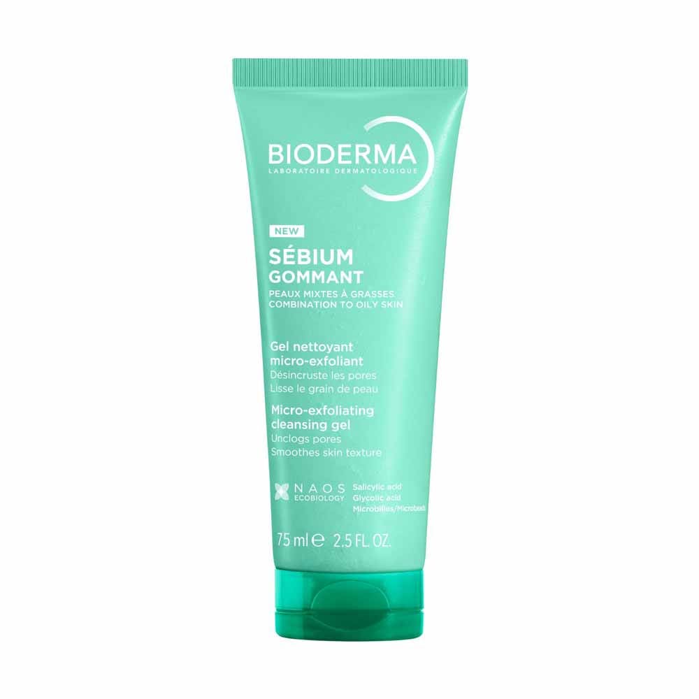 Bioderma Sebium Exfoliating cleansing gel 75 ml