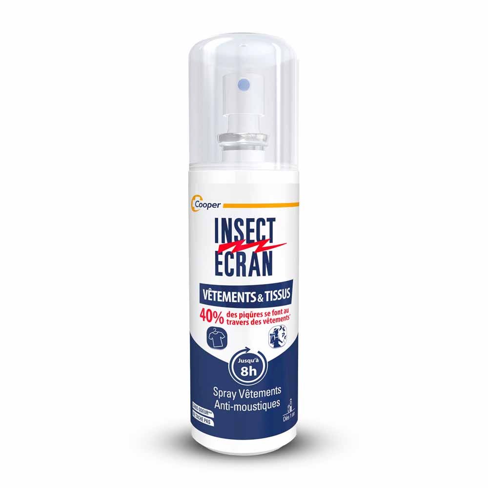 Insect Ecran Textiles Anti-Mosquito Clothing & Fabric Spray 100 ml