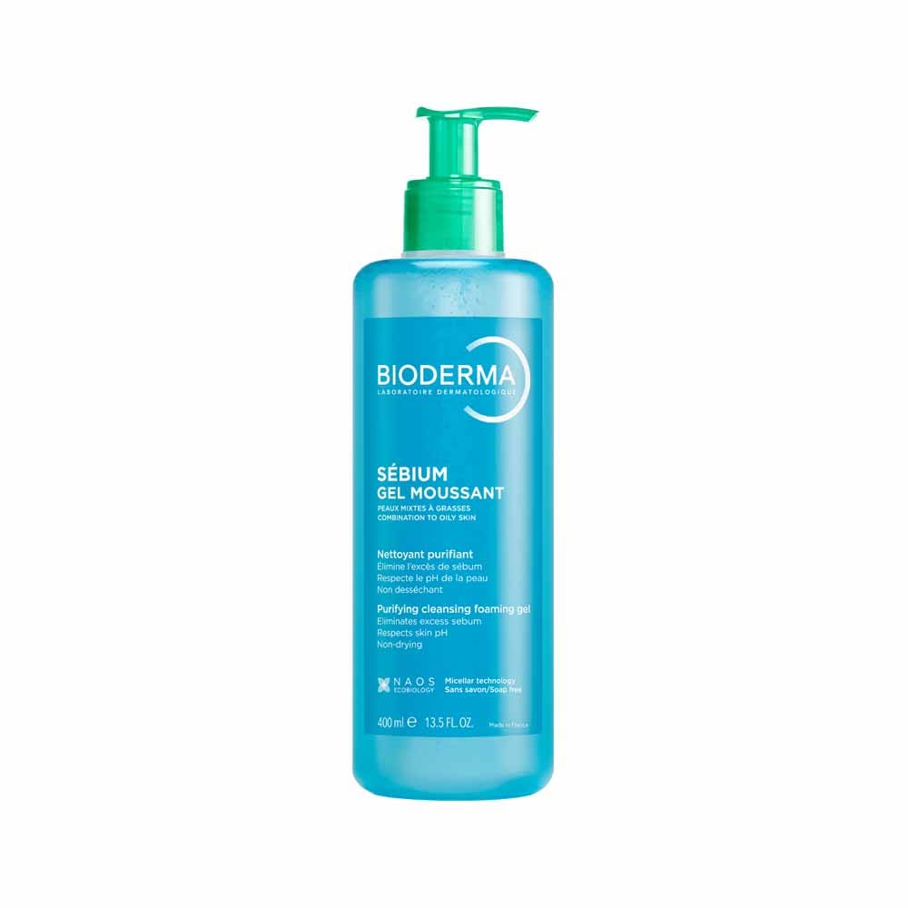 Bioderma Sebium Foaming gel oily and combination skin 400 ml