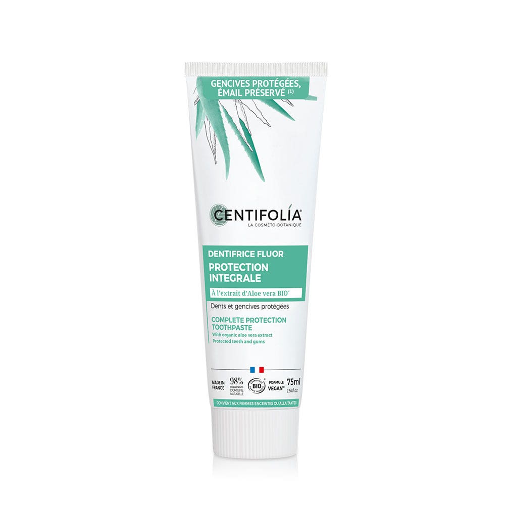 Centifolia Hygiène buccale Fluor protection toothpaste 75 ml
