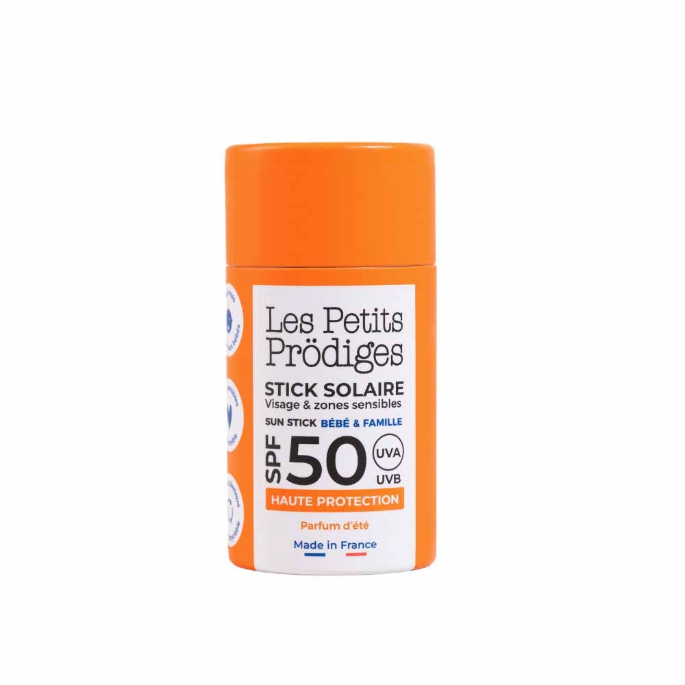 Les petits prodiges SPF50+ sun stick baby & family 15 g