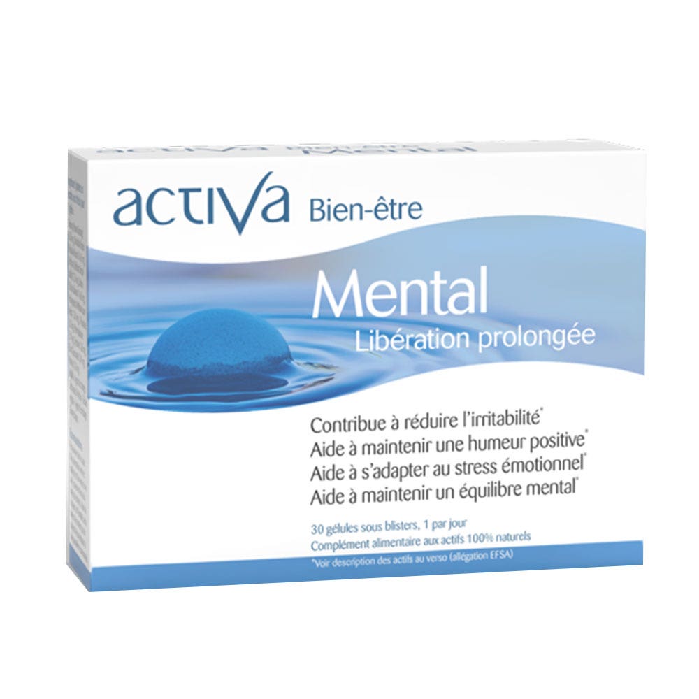 Activa Well-being Mental → **Mental** 30 capsules