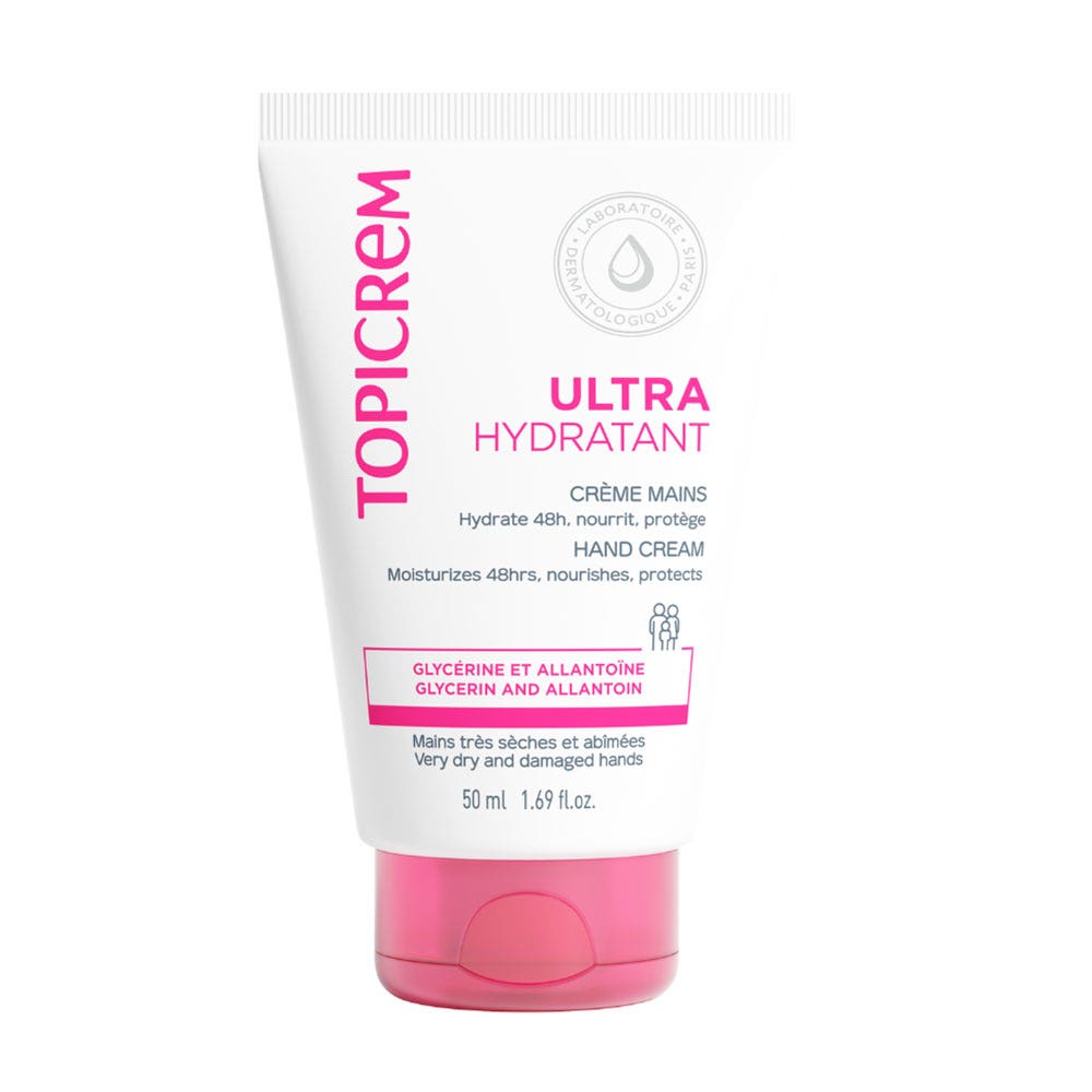 Topicrem Ultra-Hydrating Hand cream for extremely dry and damaged hands 50 ml