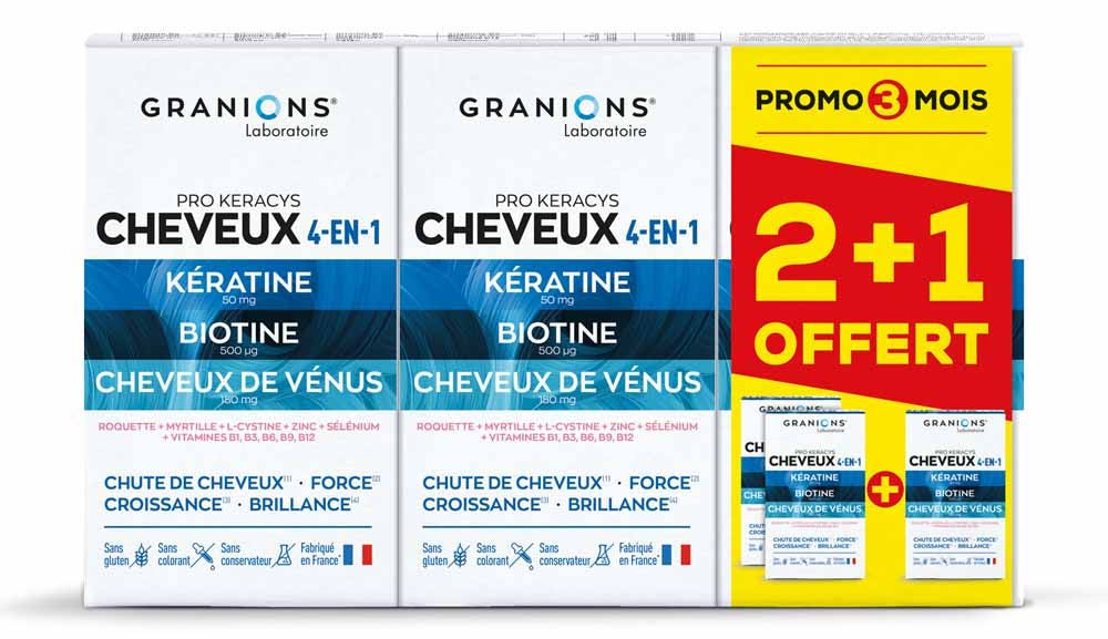 Granions Pro Keracys 4in1 Hair 3x90 tablets