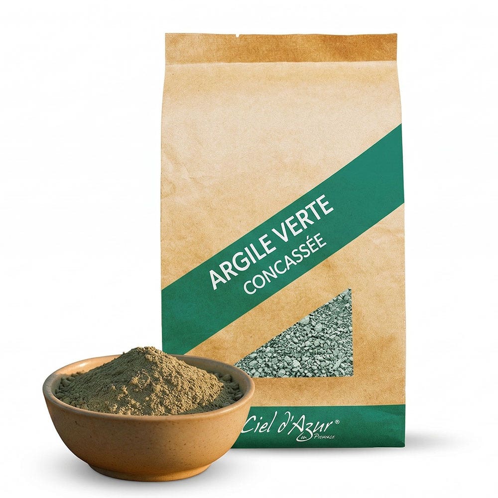 Ciel D'Azur en Provence Crushed Green Clay 1 kg