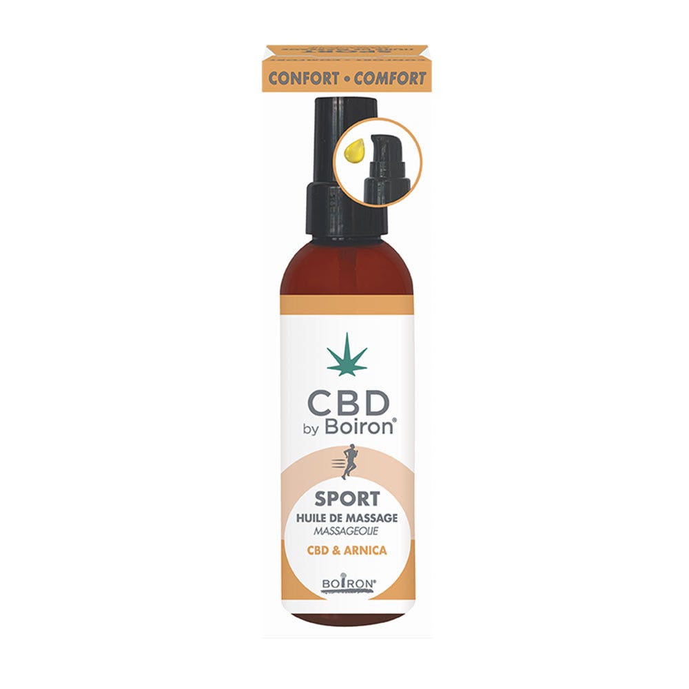 Boiron CBD and arnica massage oil 100 ml