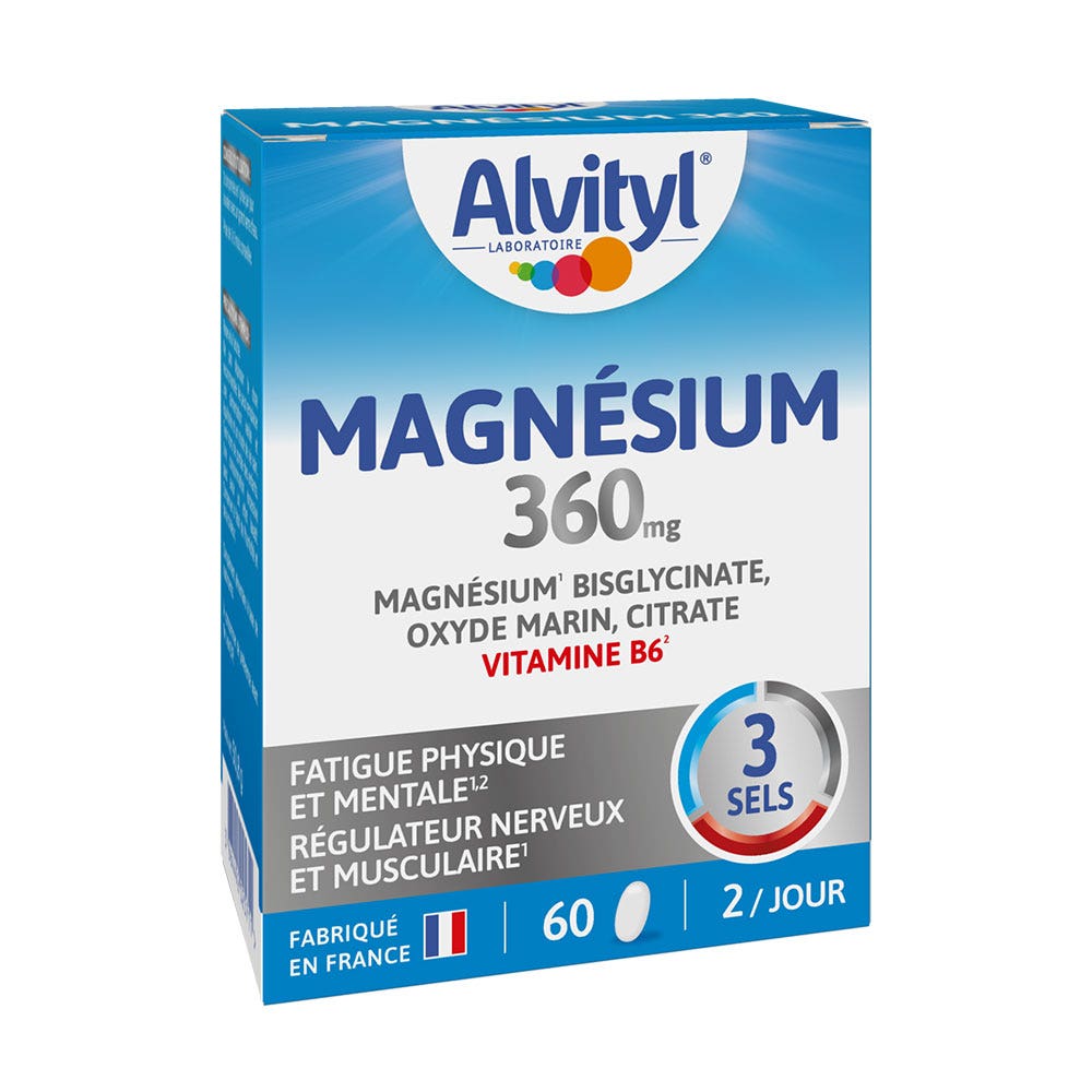 Alvityl Magnesium 360 mg 60 capsules