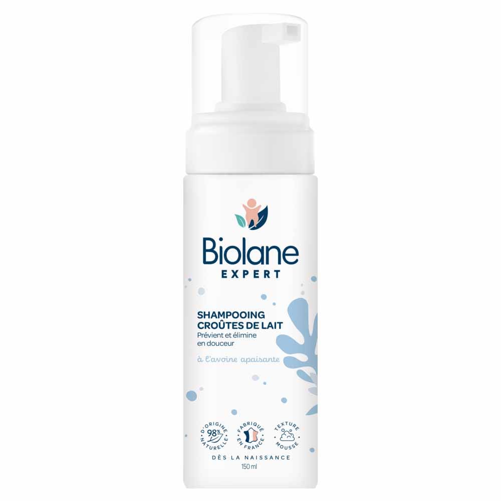 Biolane Expert Cradle Cap Shampoo with soothing oat 150 ml