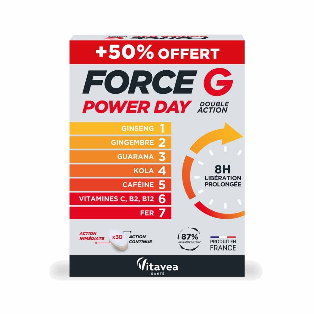 Vitavea Santé Force G Power Day 20 tablets + 10 free