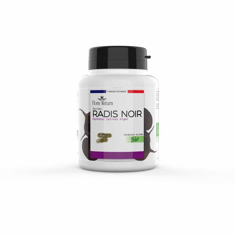 Flora Natura Black radish 120 capsules