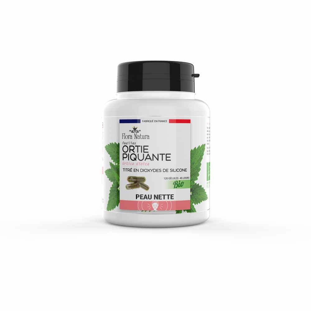 Flora Natura Stinging nettle clear skin 120 capsules