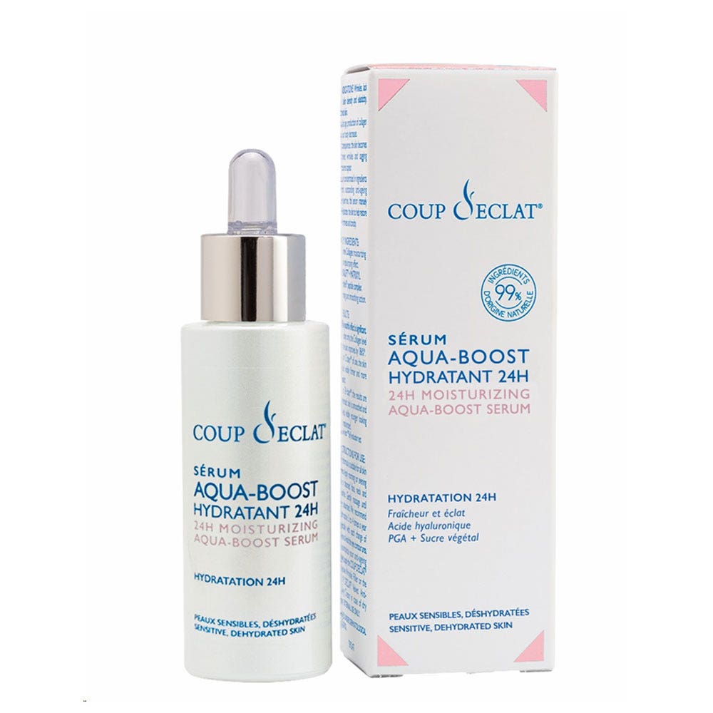 Coup D'Eclat 24-hour hydrating aqua-boost serum 30 ml