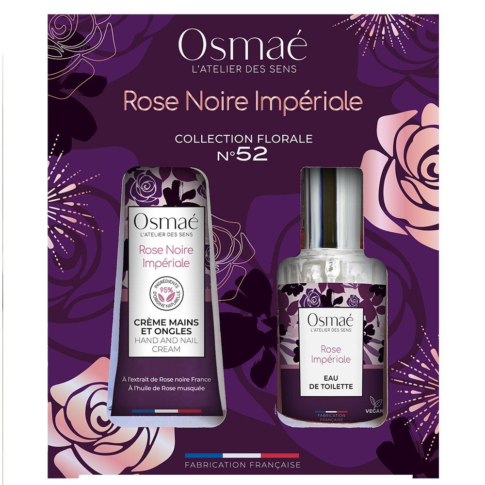 Osmae Coffret Noël 2026 Rose Noire Impériale