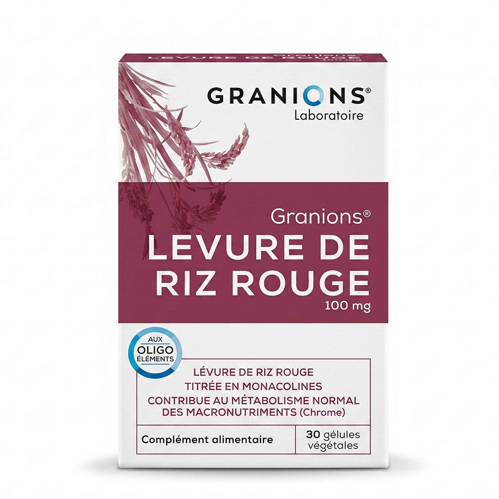 Granions Red Rice Yeast 30 Gelules
