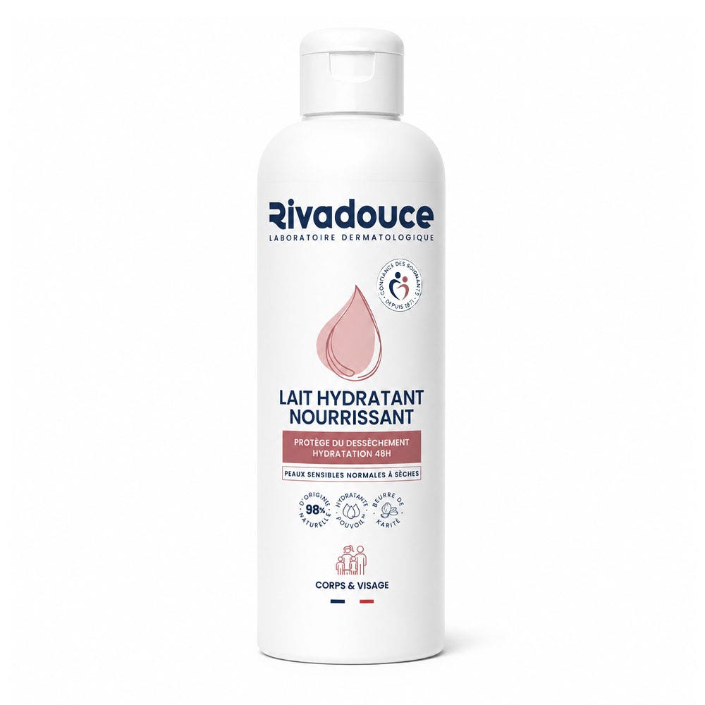 Rivadouce Nourishing hydrating body milk 500ml