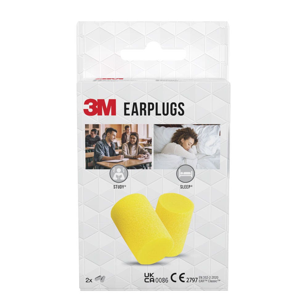 3M E-A-R™ Classic™ earplugs 2 x units